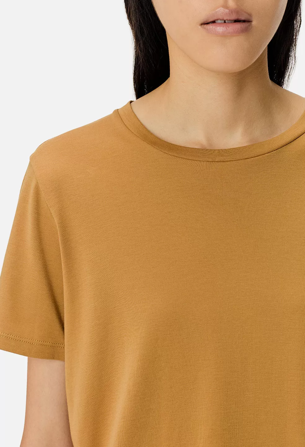 High Twist Cotton Classic Tee / Gold