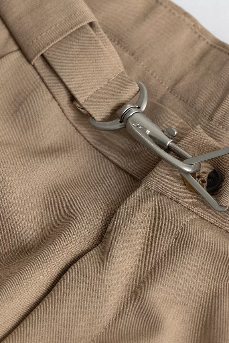 Hooked Khaki Korean Pant