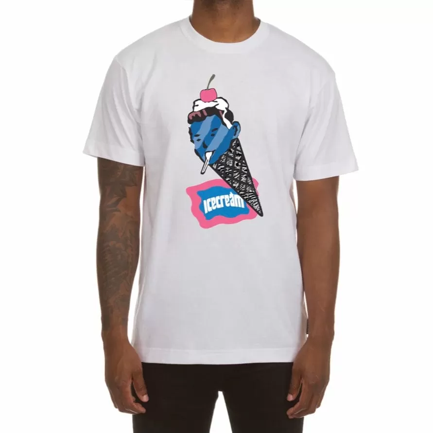 Ice Cream Coneman Short Sleeve Tee (White) 441-1210