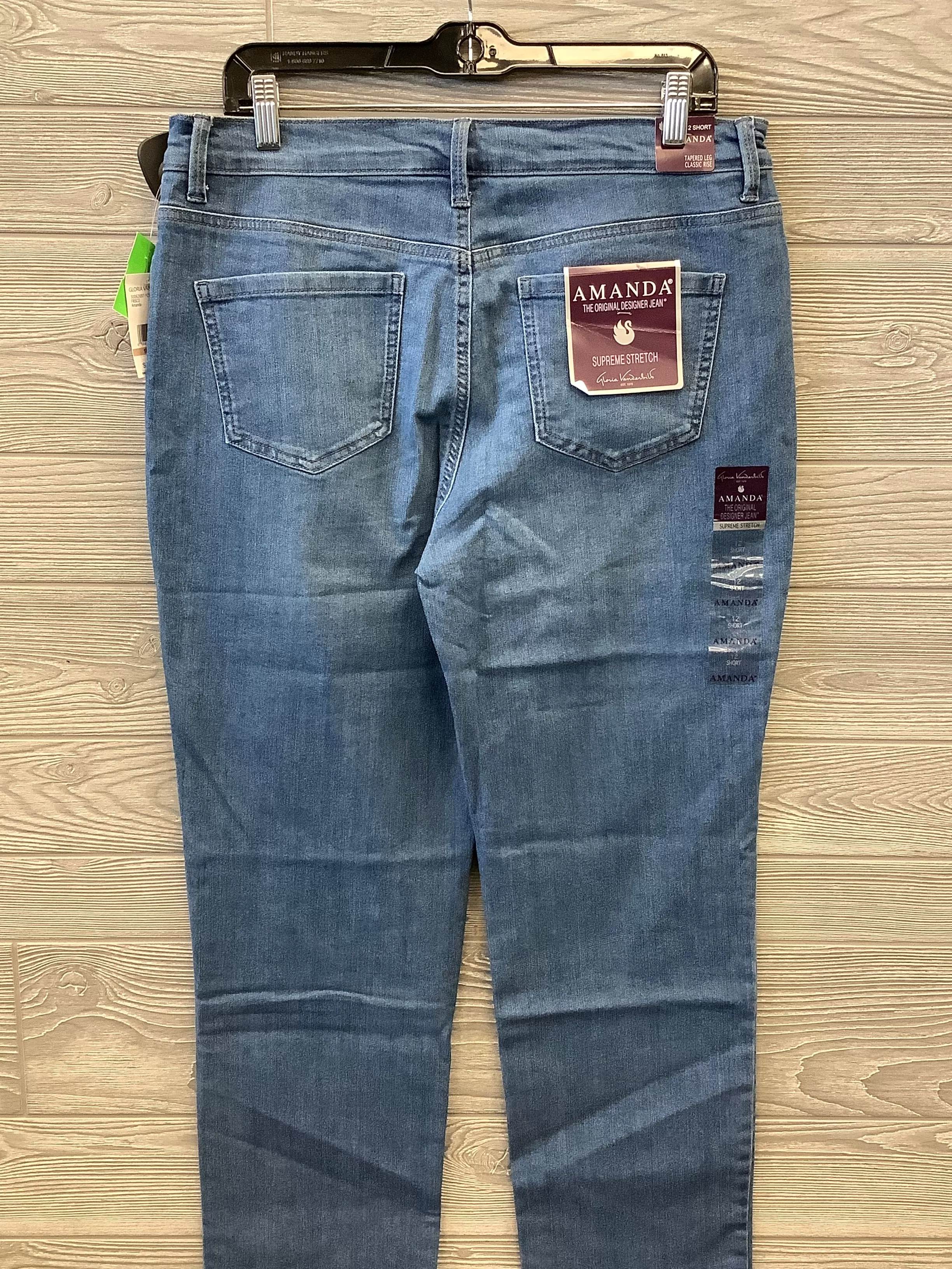 Jeans Straight By Gloria Vanderbilt  Size: 12