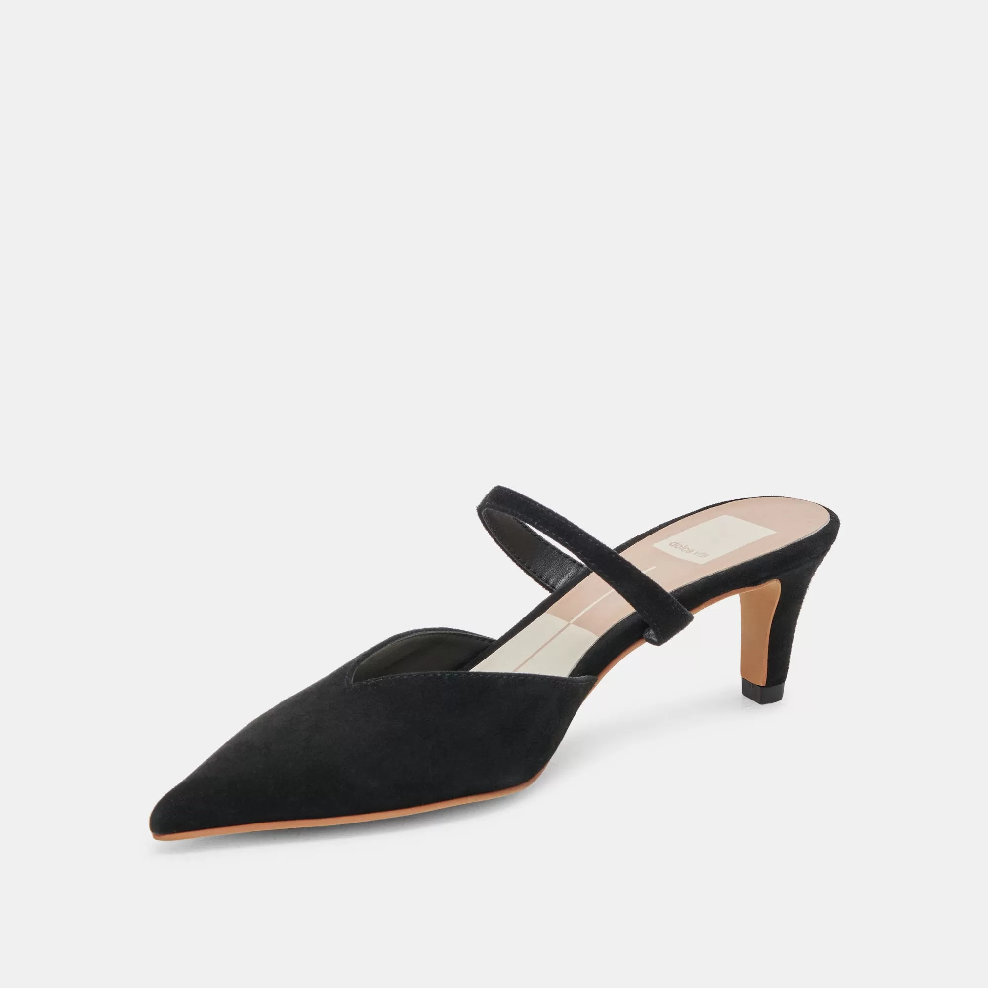 KANIKA MID HEELS ONYX SUEDE