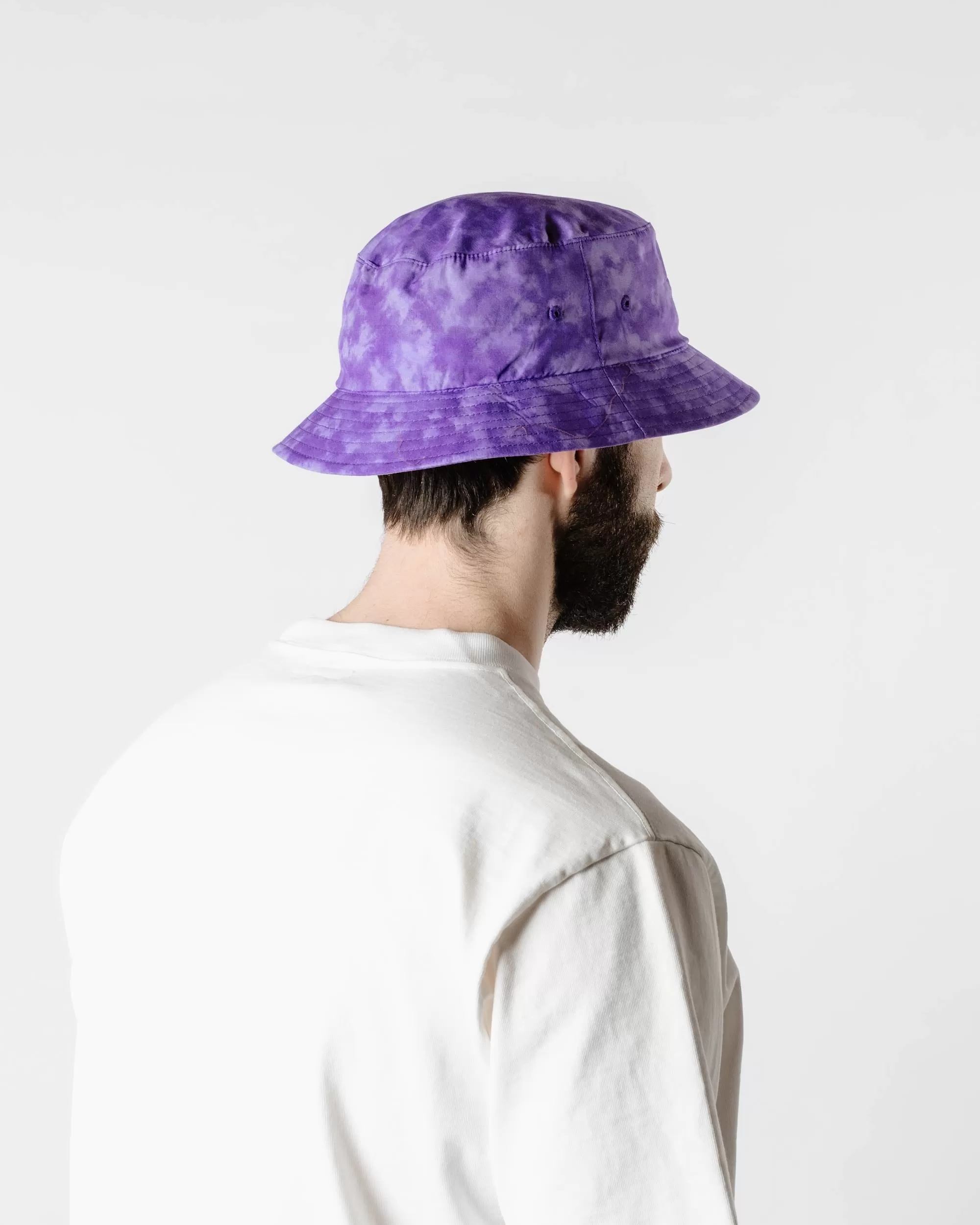 Lite Year Japanese Cotton Twill Bucket Hat Cloudy Purple