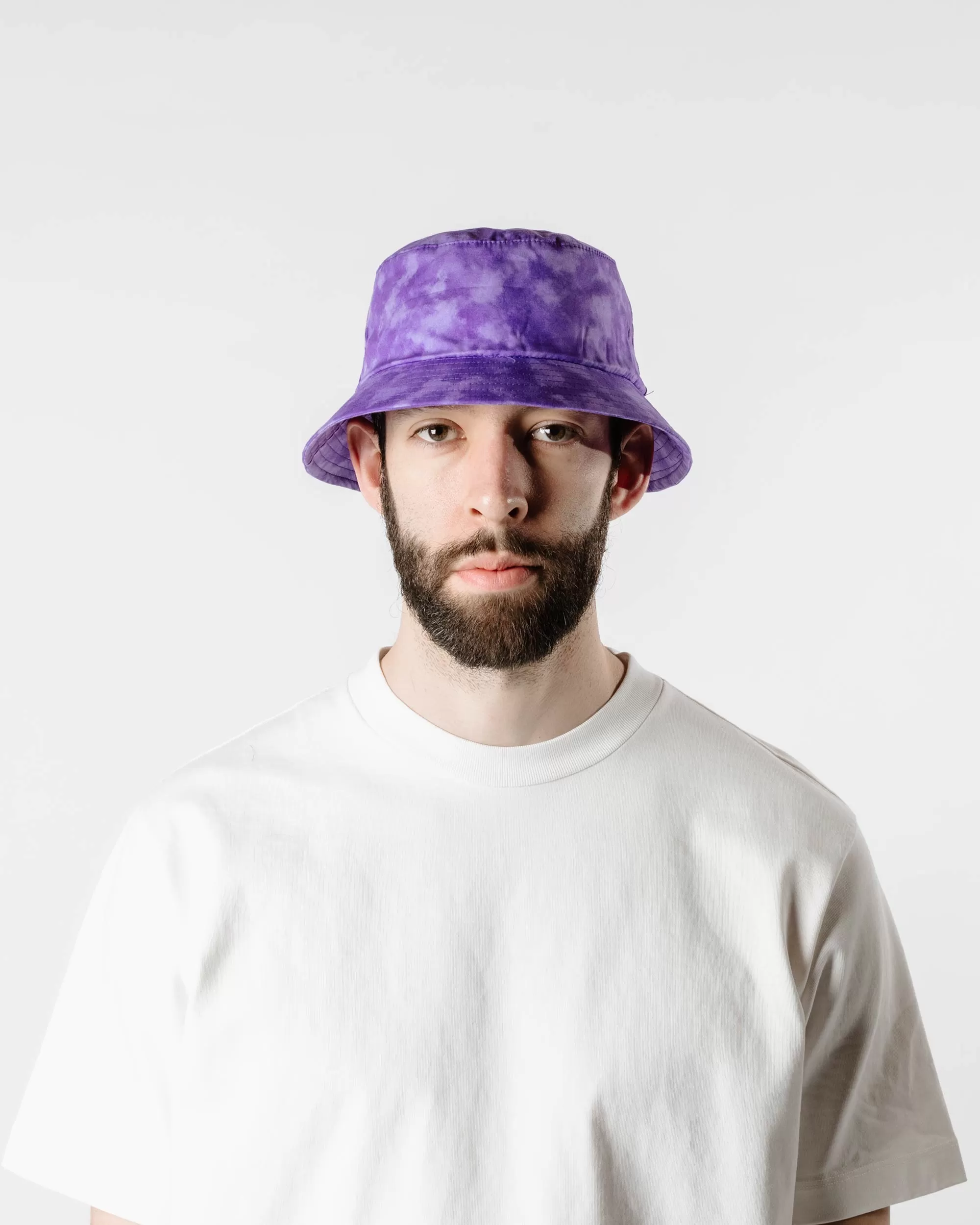 Lite Year Japanese Cotton Twill Bucket Hat Cloudy Purple