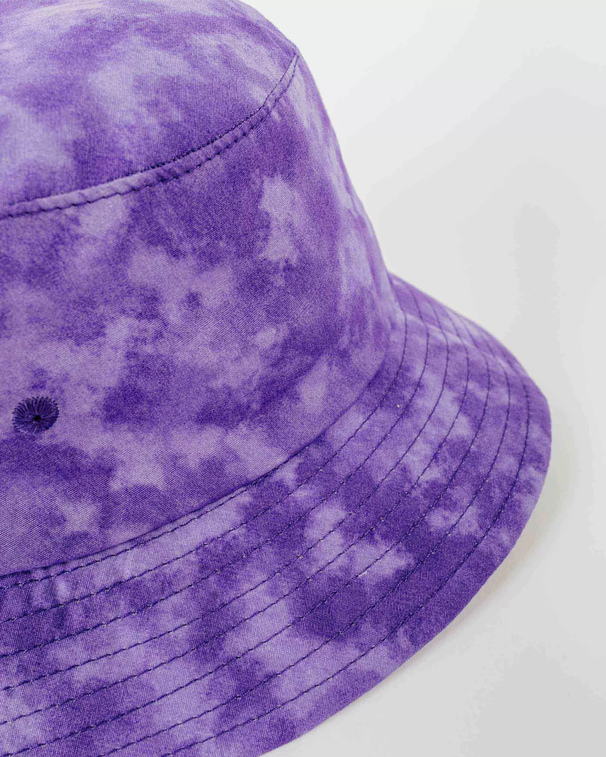 Lite Year Japanese Cotton Twill Bucket Hat Cloudy Purple