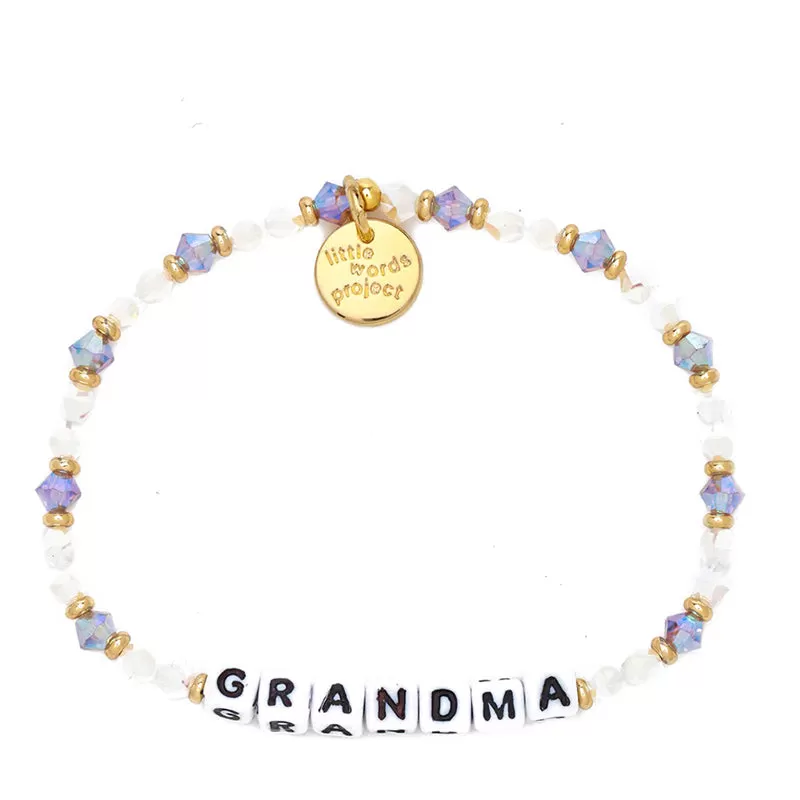 LITTLE WORDS PROJECT | Family Bracelet - Grandma