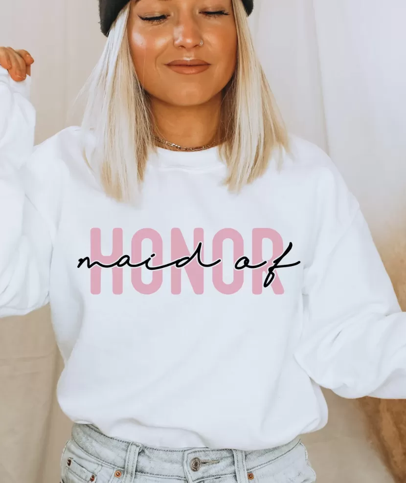 Maid of Honor Crewneck/T-Shirt