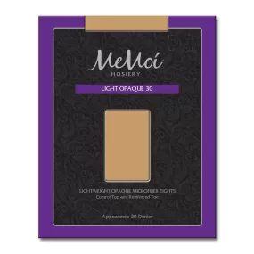 MeMoi Light Opaque 30 Denier Microfiber Tights