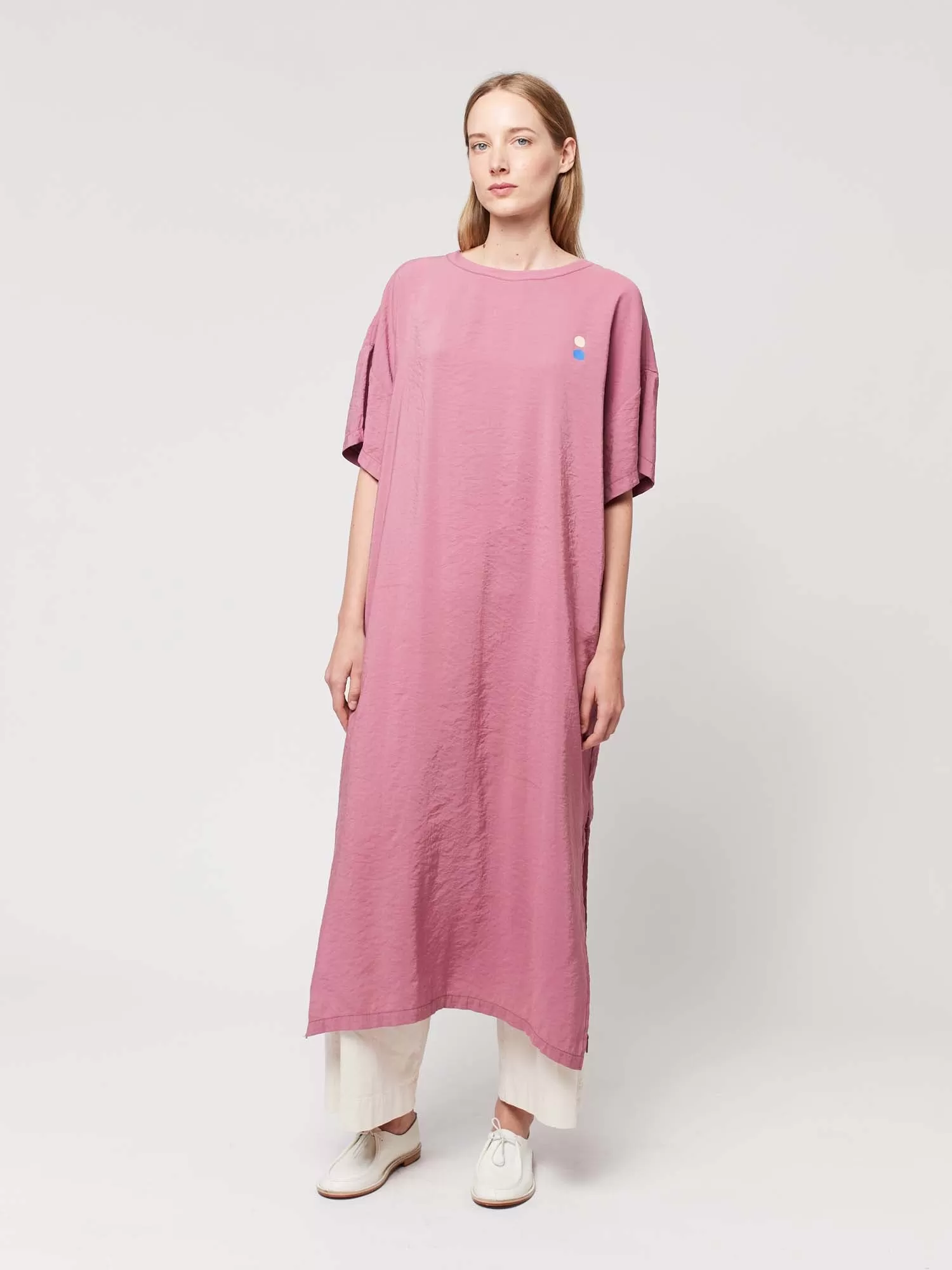 Modal Cotton T-shirt Long Dress