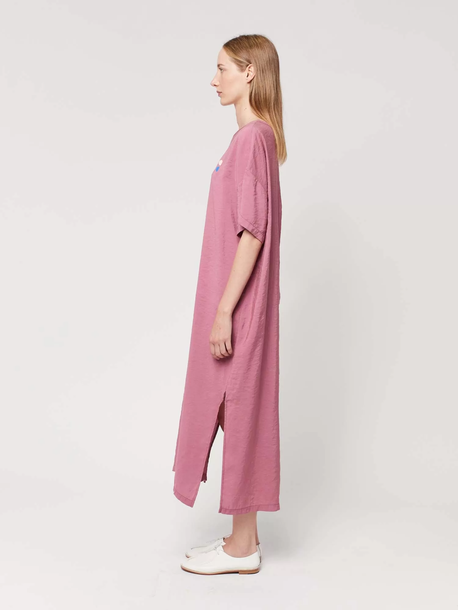 Modal Cotton T-shirt Long Dress