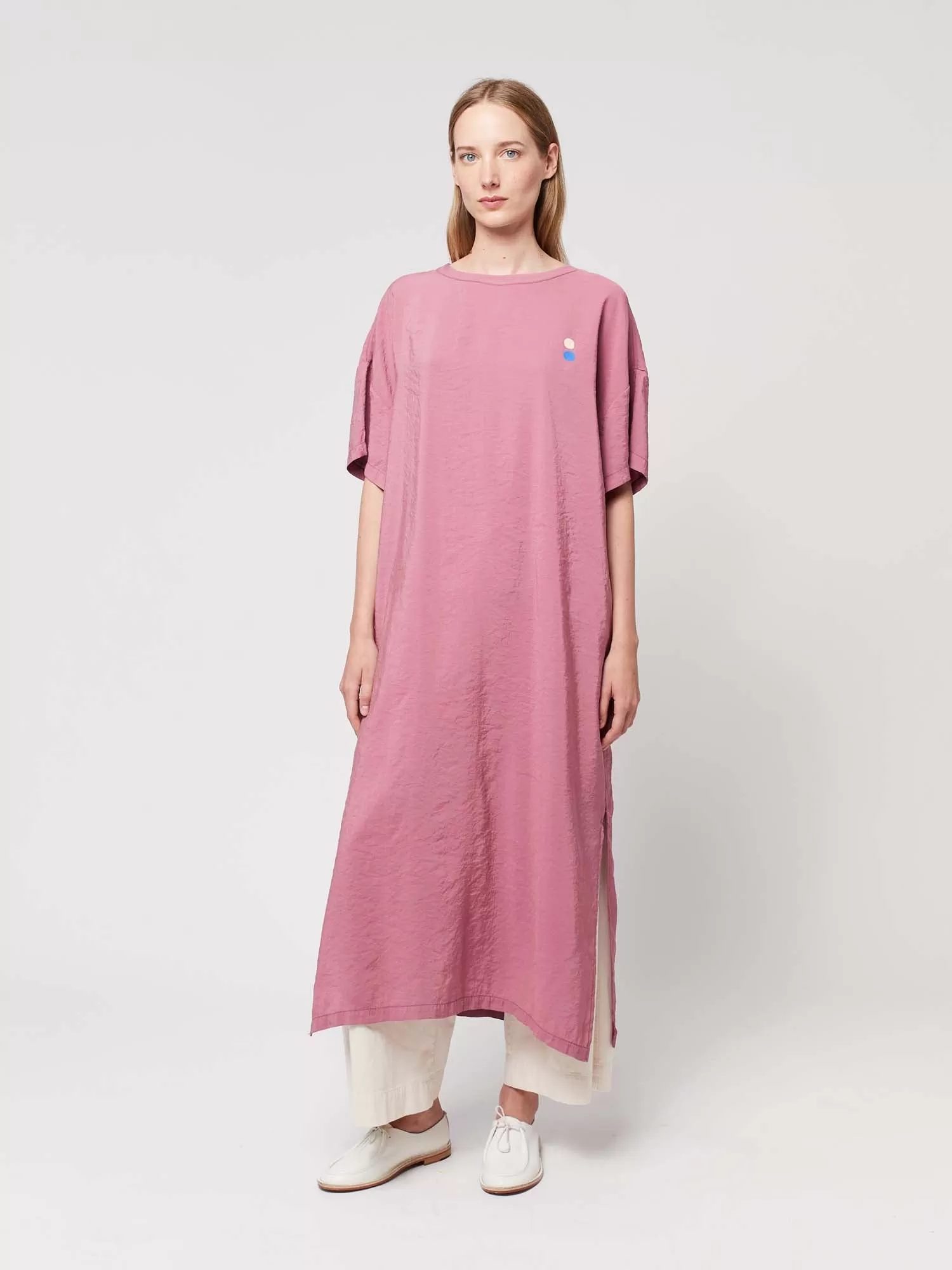 Modal Cotton T-shirt Long Dress