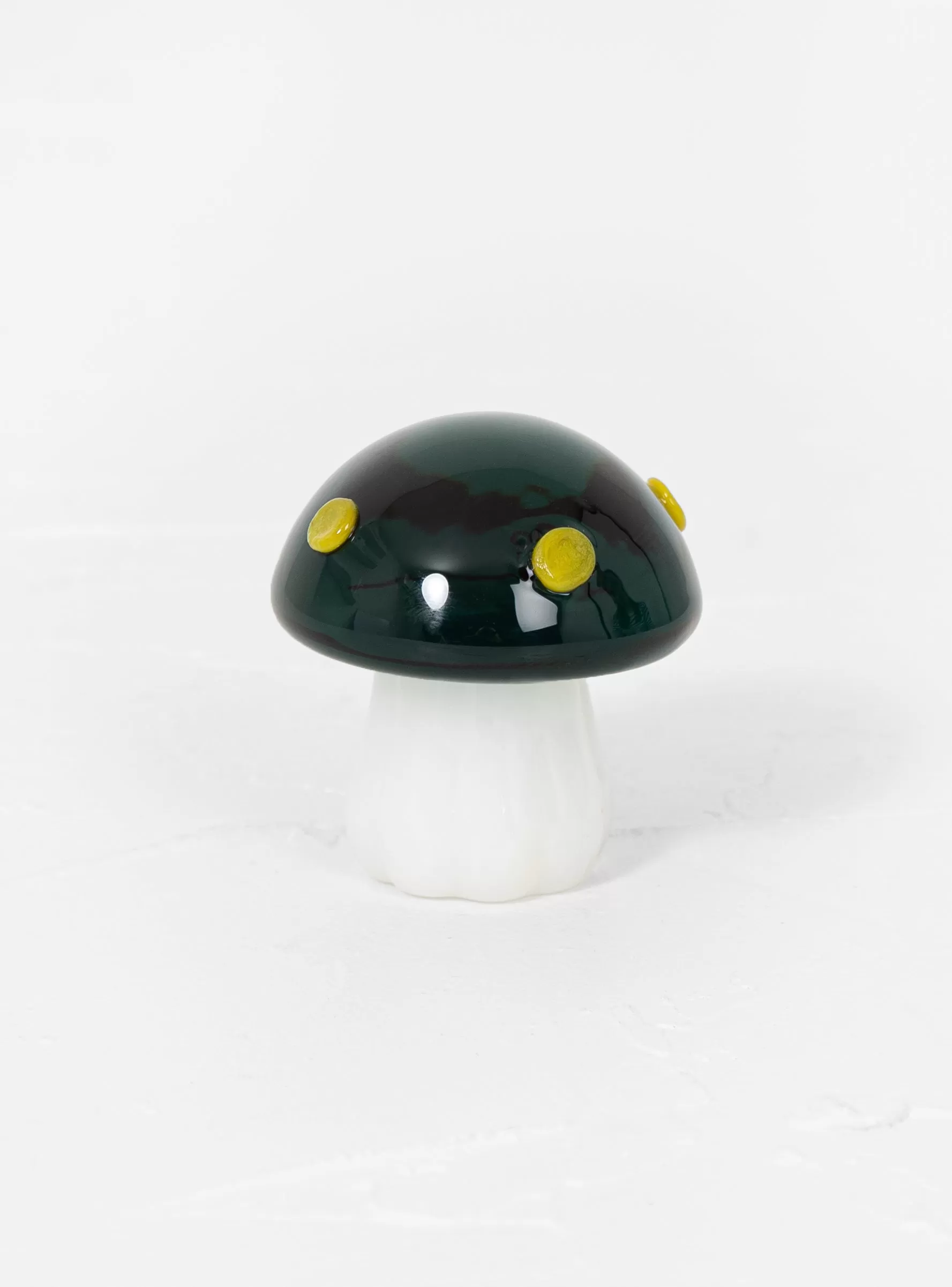 Mushroom Paperweight Green