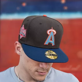 New Era Anaheim Angels 1989 ASG Grapefruit UV (Mocha/Navy)