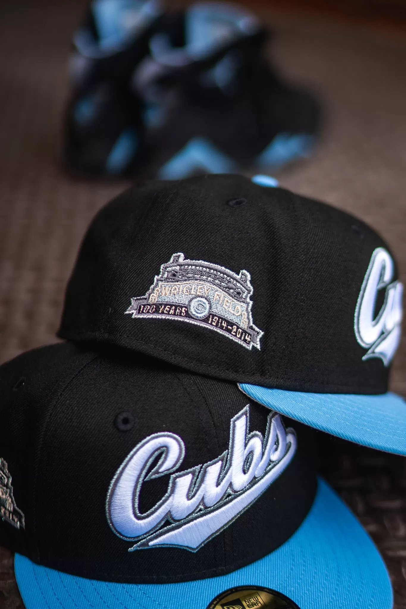 New Era Chicago Cubs Wrigley Field Good Grey UV (Black/Sky)