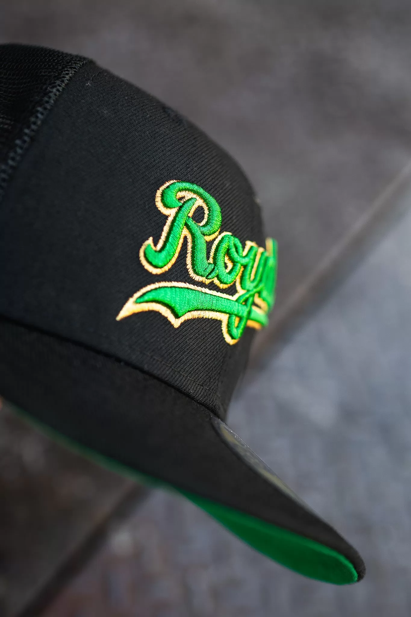 New Era Kansas City Royals Green UV Trucker (Black)