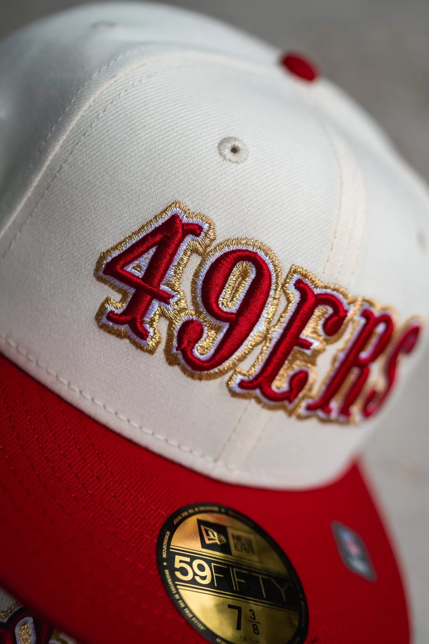 New Era San Francisco 49ers 1995 Pro Bowl Green UV (Off White/Red)