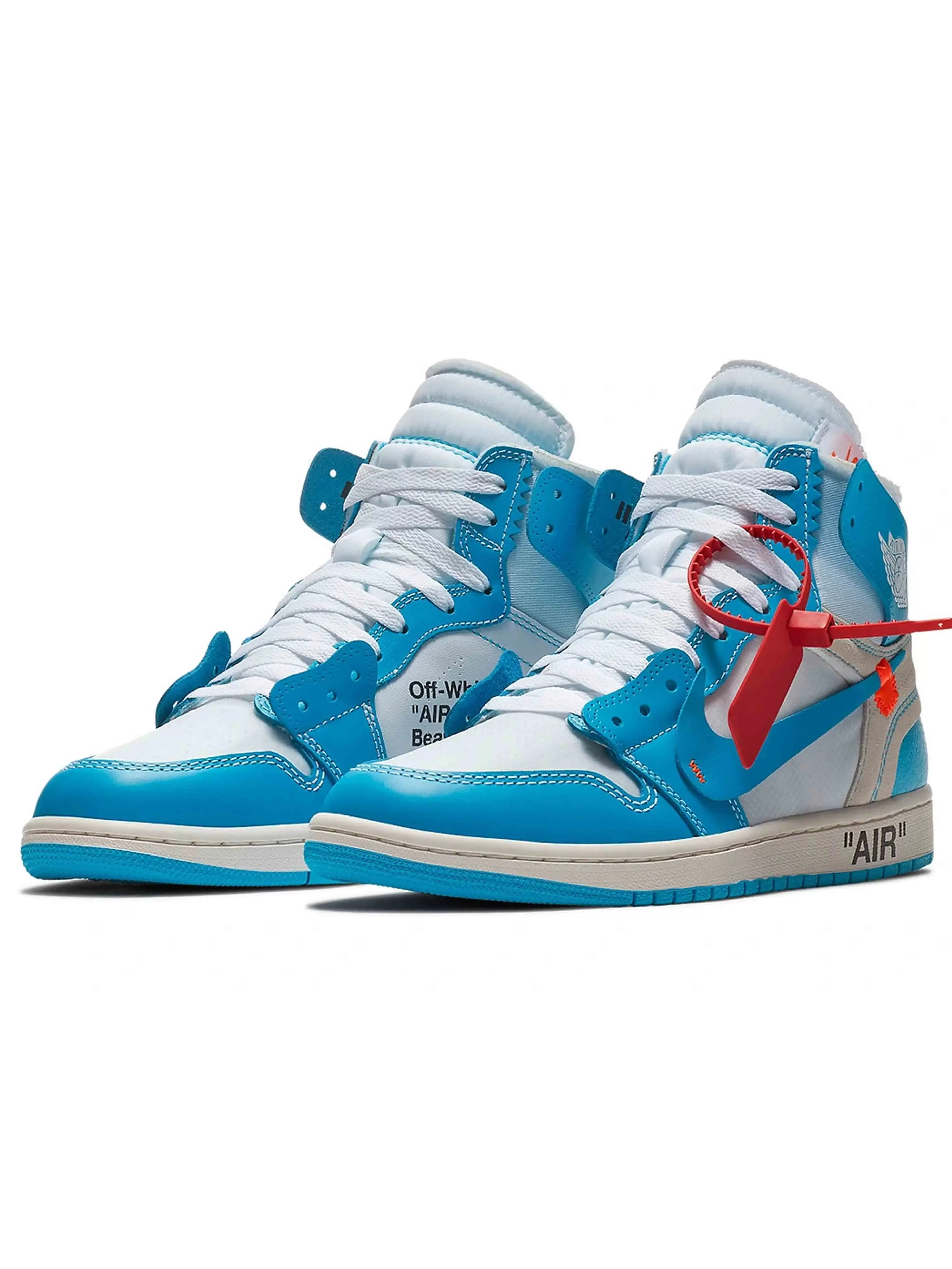 Nike Air Jordan 1 Retro High X Off-White University Blue [2018]