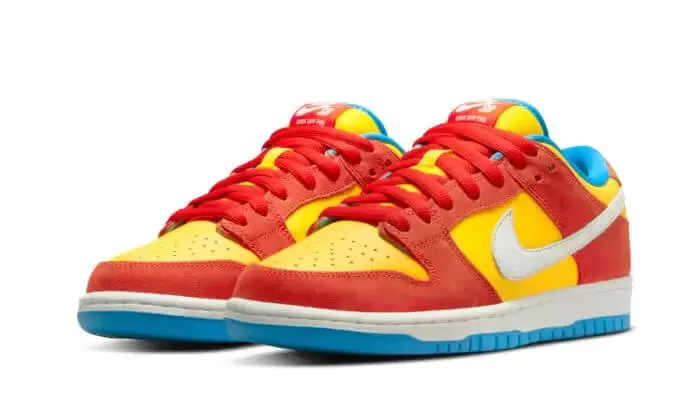 Nike SB Dunk Low Pro Habanero Red (Bart Simpson)