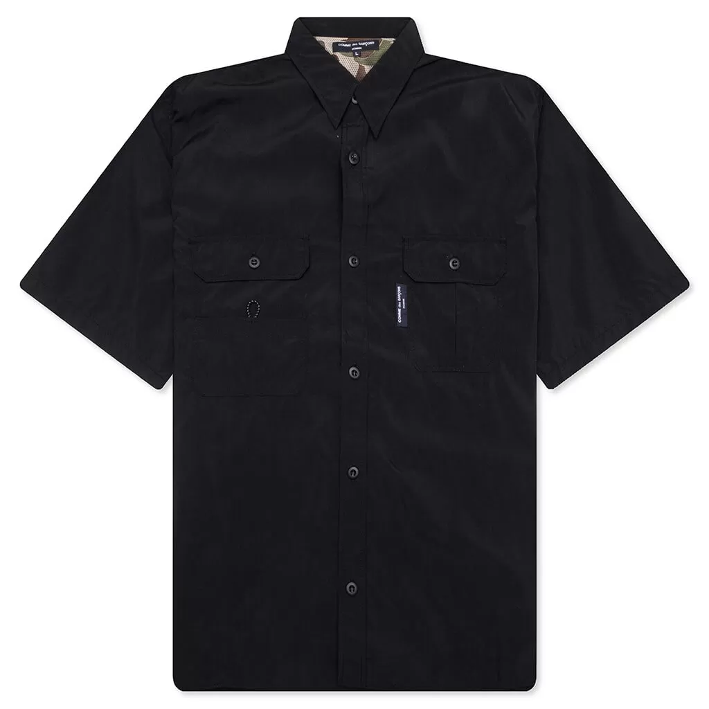 Nylon Shirt - Black