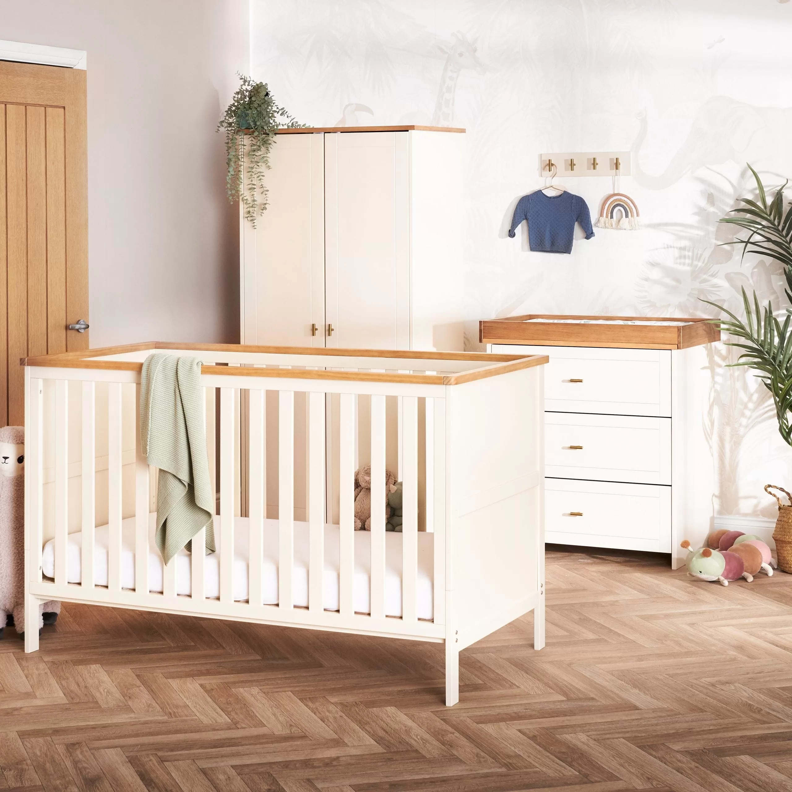 OBaby Evie 3 Piece Room Set - Cashmere