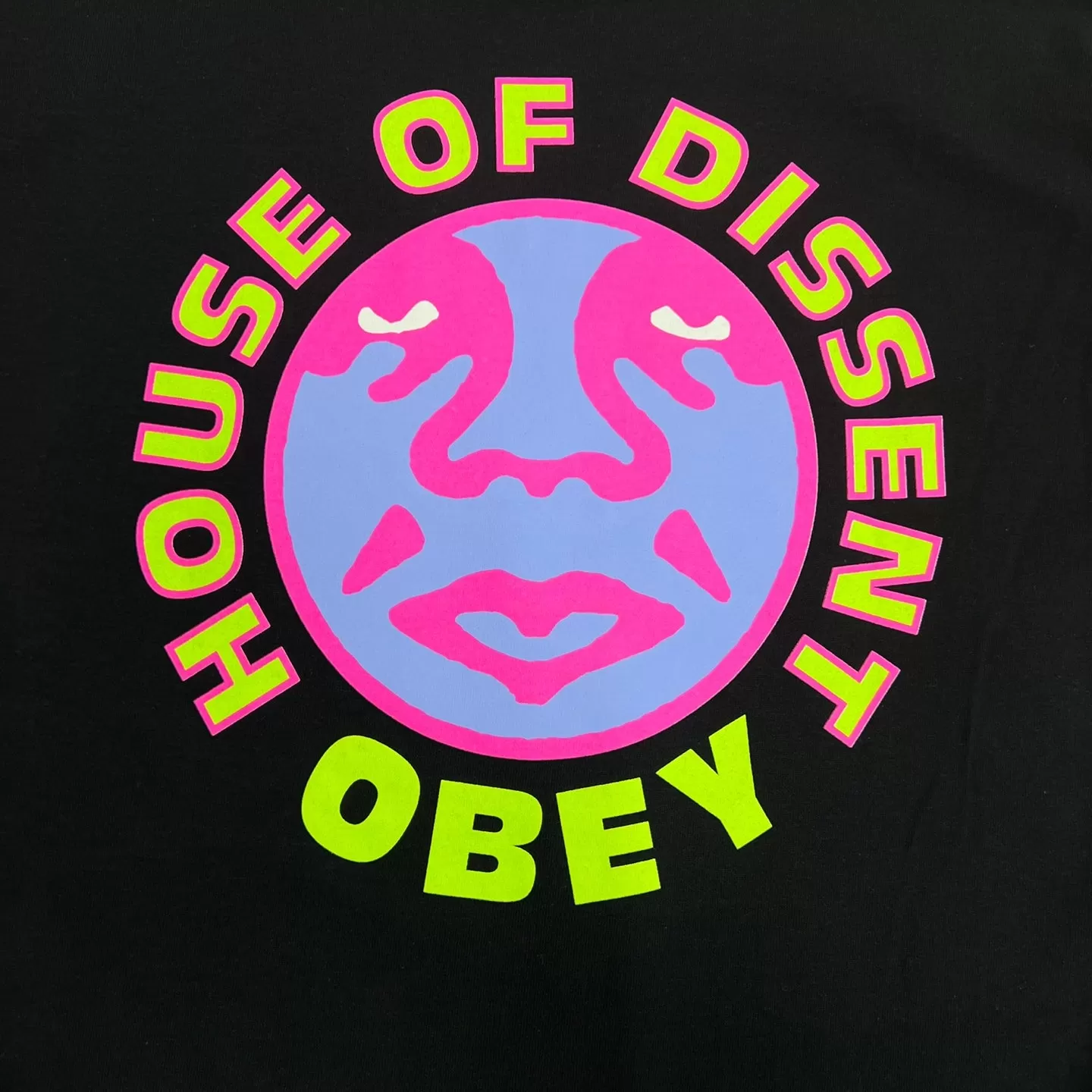 OBEY House of Dissent Classic T-Shirt - BLACK