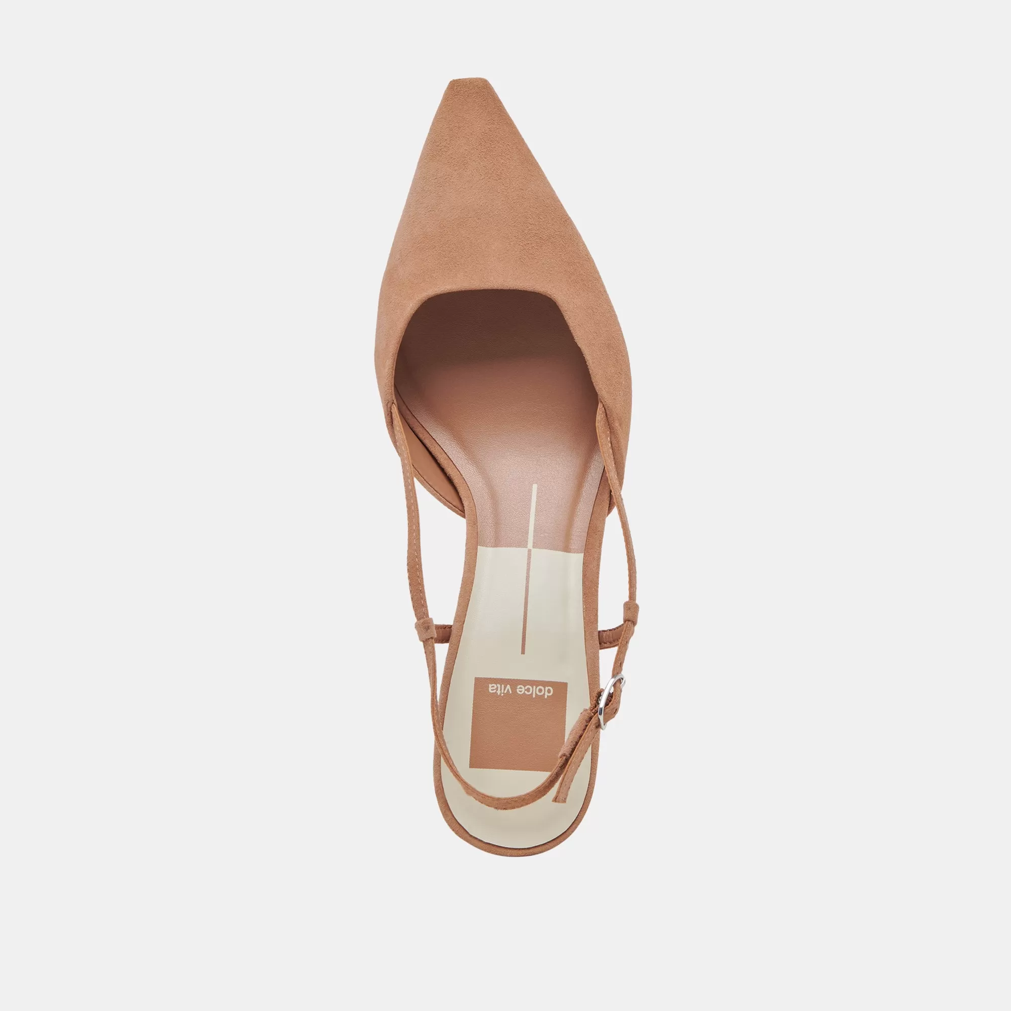 ODELA WIDE HEELS TOFFEE SUEDE