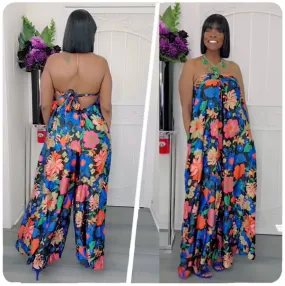 Palazzo Floral Jumpsuit