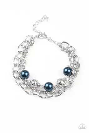 Paparazzi Vintage Variety - Blue Bracelet