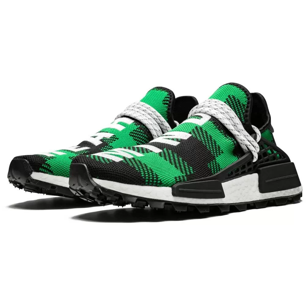 Pharrell x Billionaire Boys Club x NMD Human Race Trail 'Green Plaid'