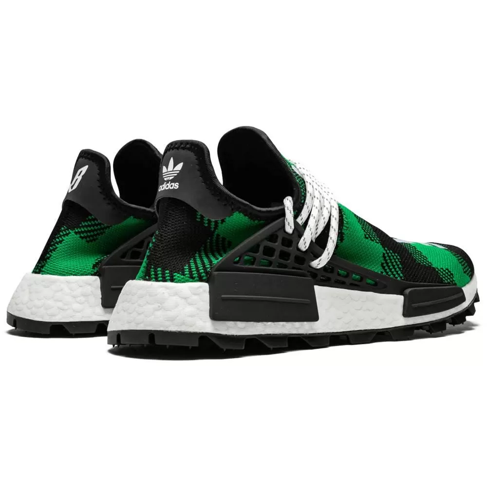 Pharrell x Billionaire Boys Club x NMD Human Race Trail 'Green Plaid'