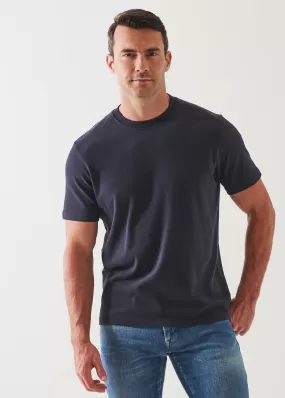 PIMA COTTON STRETCH BRUSHED T-SHIRT