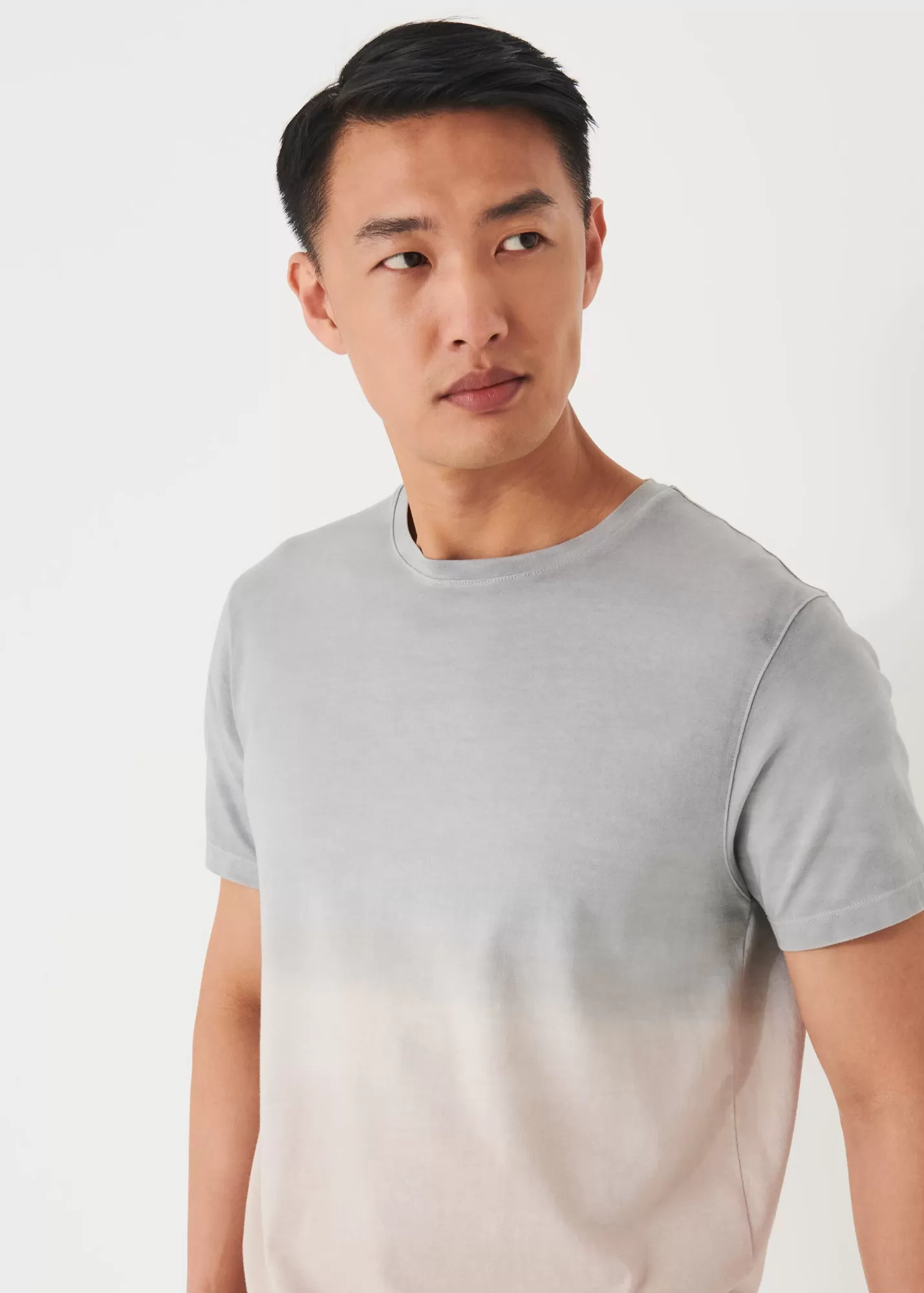 PIMA COTTON STRETCH DEGRADE T-SHIRT