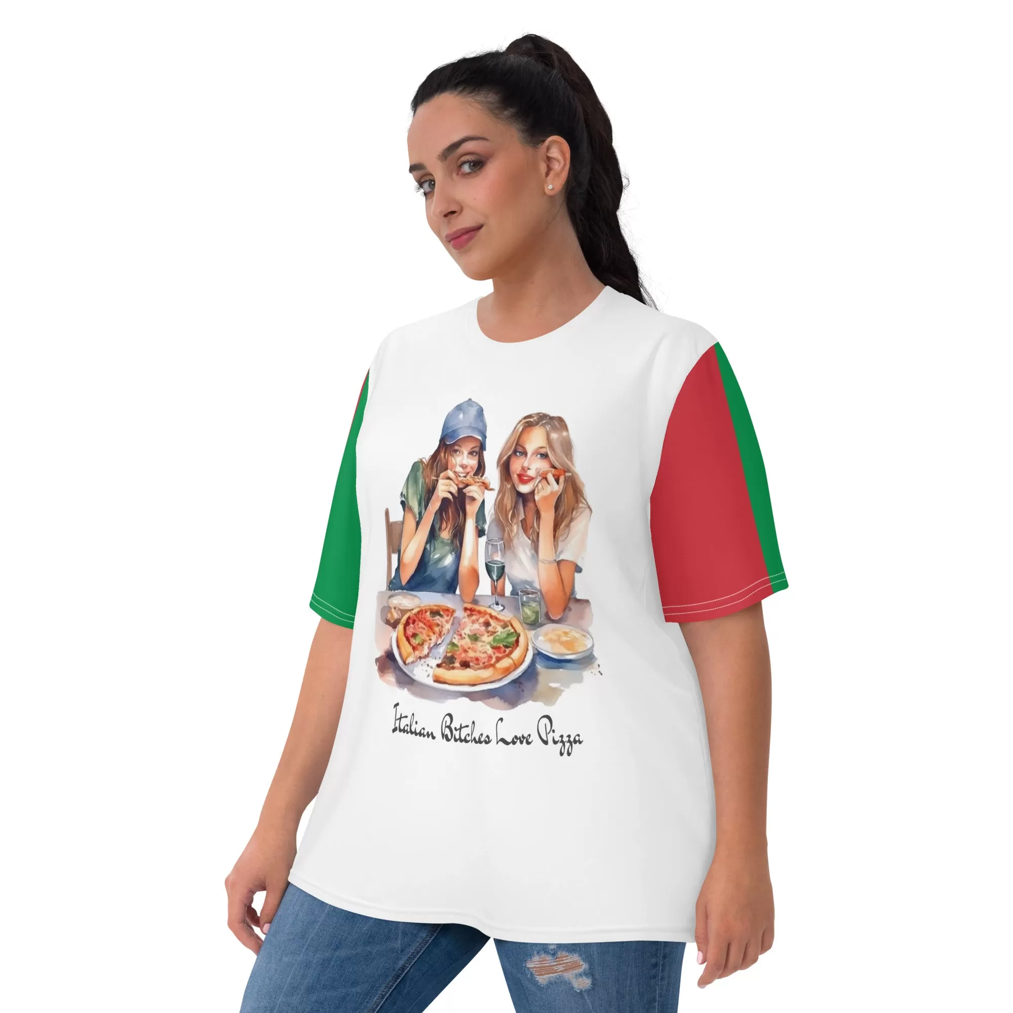 Pizza Lover Gift Women's T-shirt For Italy Lover