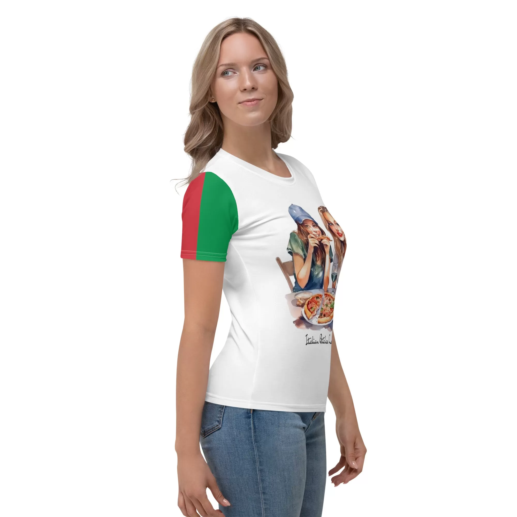 Pizza Lover Gift Women's T-shirt For Italy Lover