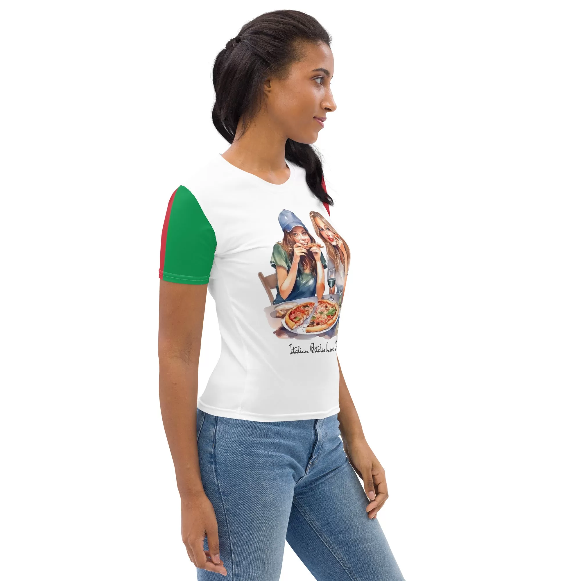 Pizza Lover Gift Women's T-shirt For Italy Lover