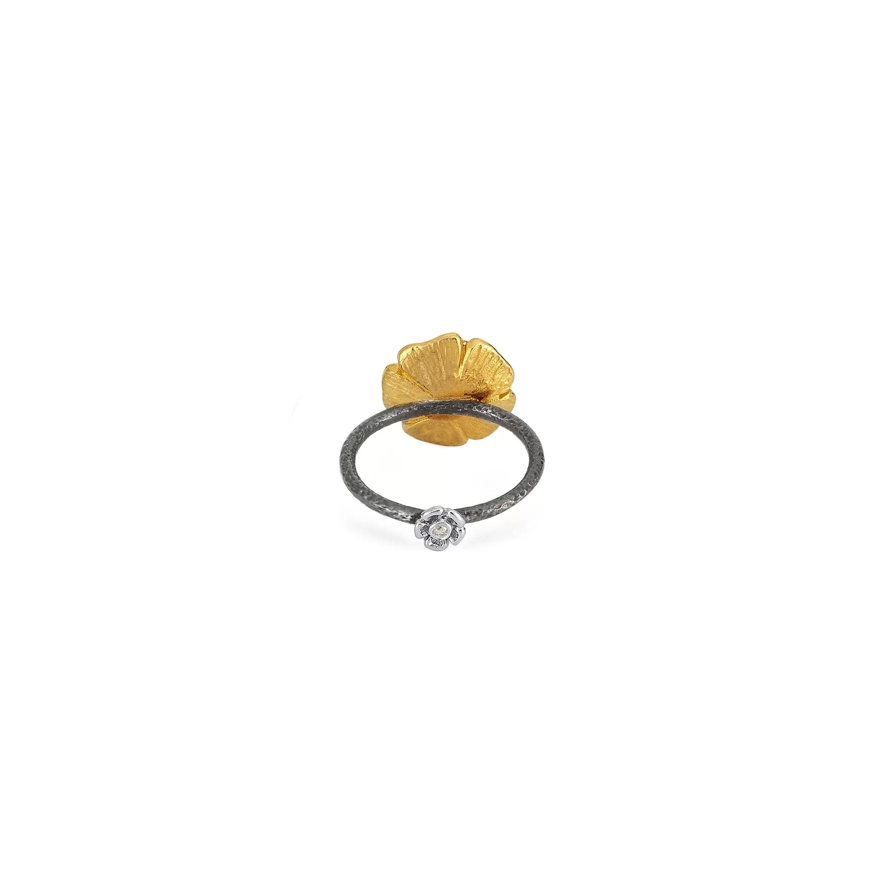 PRECIOUS POSIE RING—MEDIUM/YELLOW GOLD