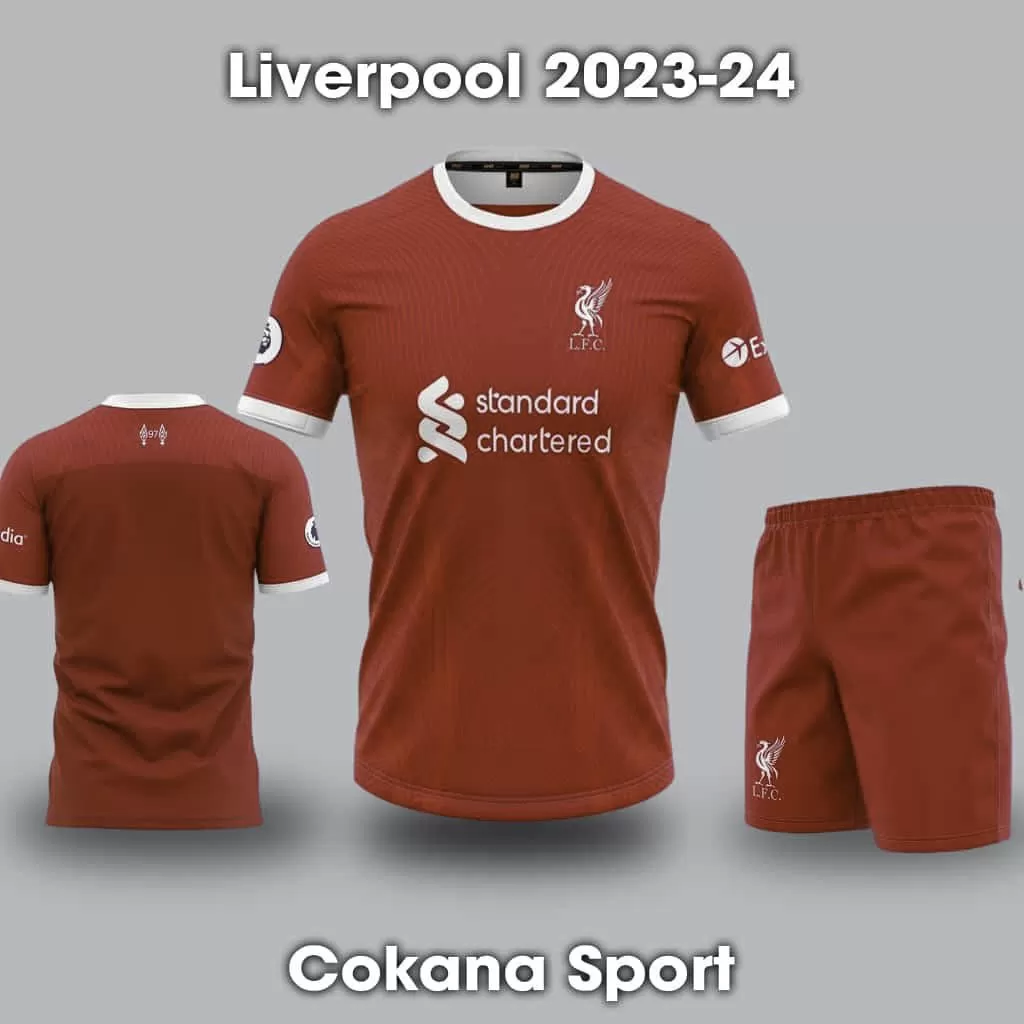 Quần áo bóng đá Liverpool thun Thái 2023-24