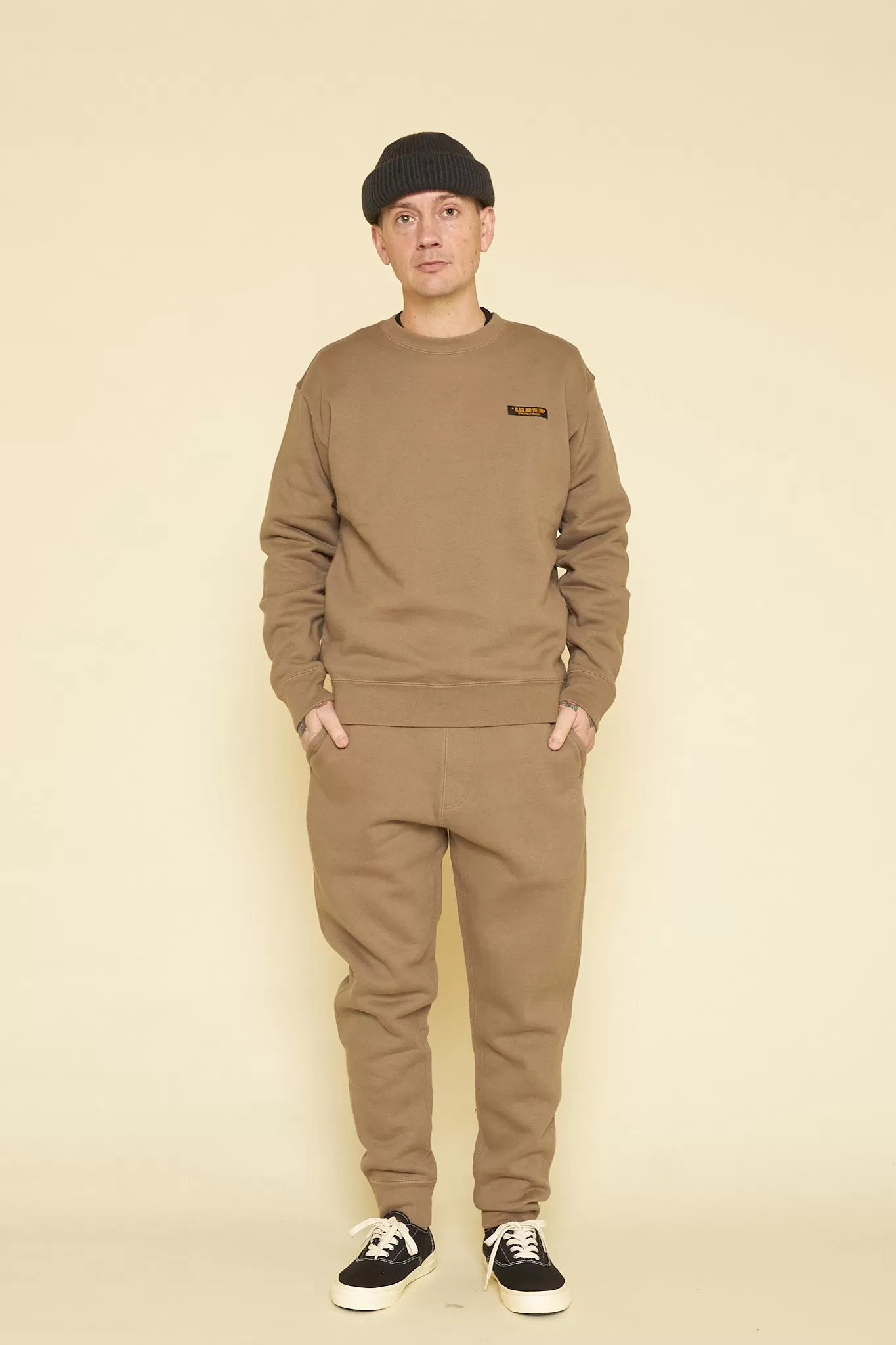 Rats Classic Crew Neck Sweatshirt - Khaki