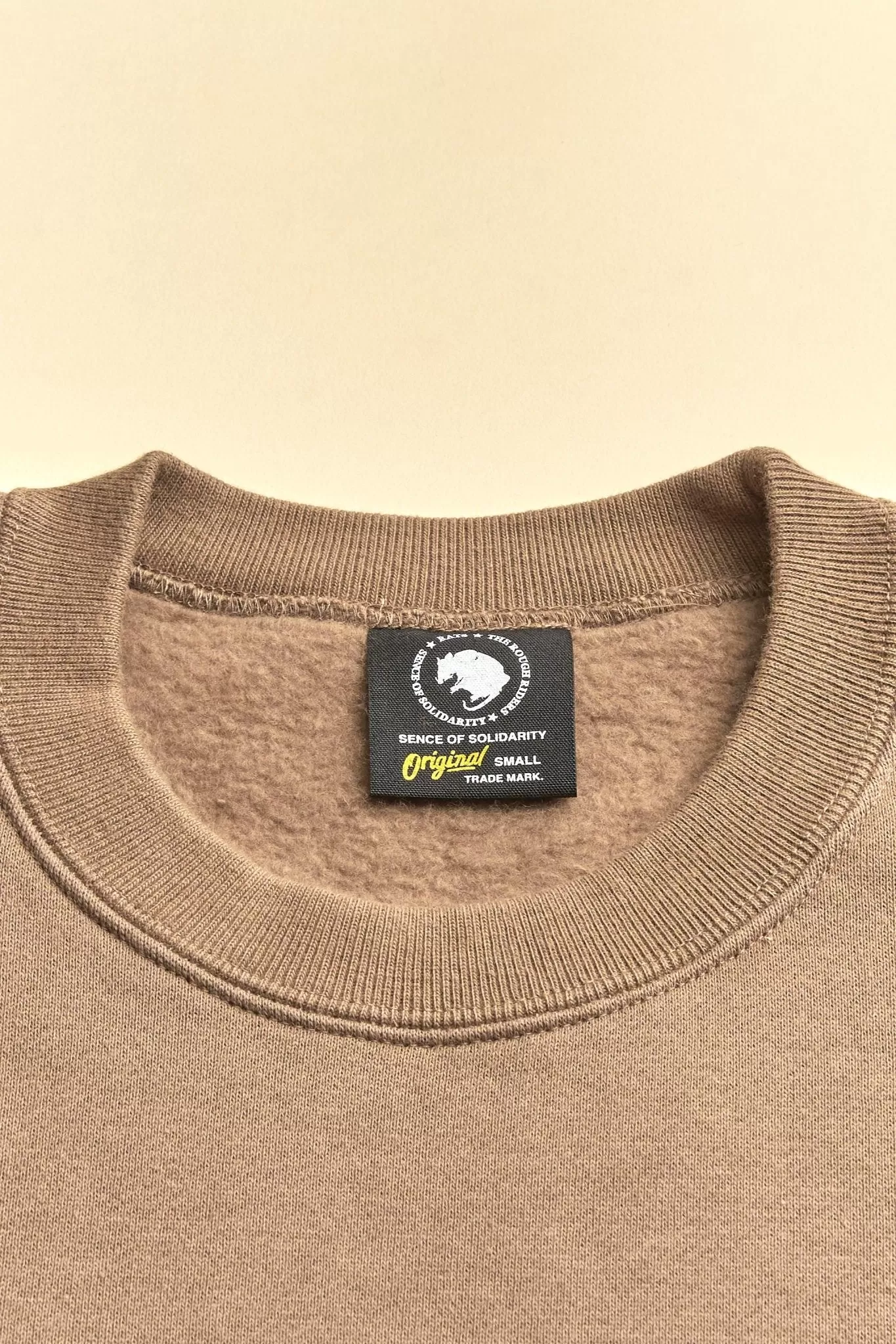 Rats Classic Crew Neck Sweatshirt - Khaki