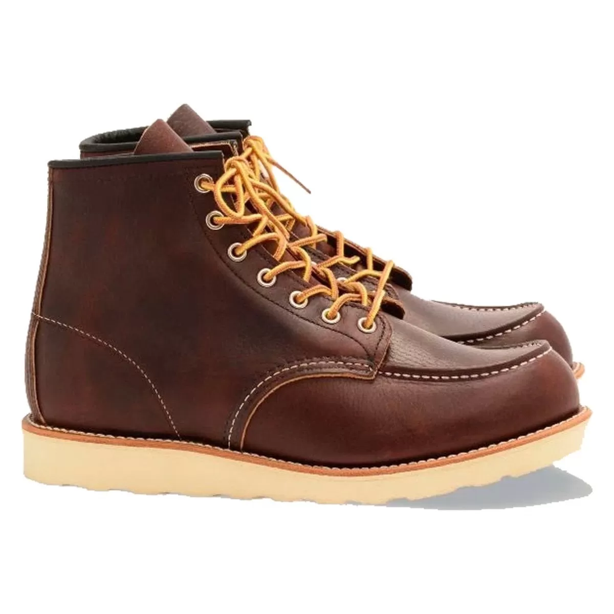 RED WING Classic Moc Style No. 8138 Brown Leather