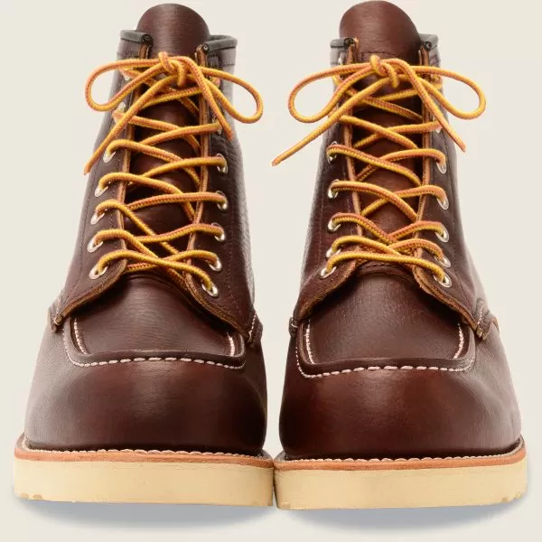 RED WING Classic Moc Style No. 8138 Brown Leather