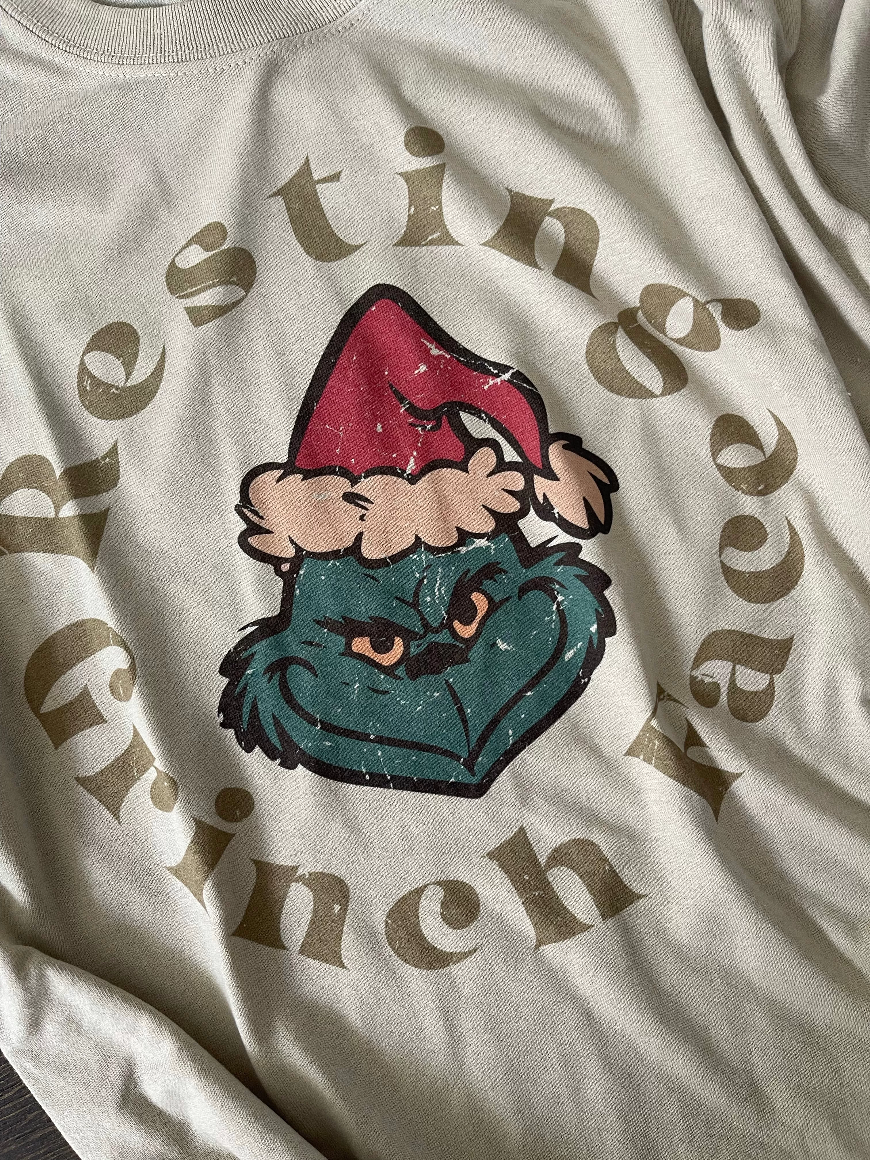 Resting Grinch Face Tee