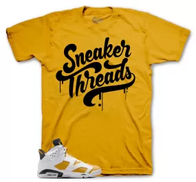 Retro 6 Yellow Ochre Shirt - ST Drip - Ochre