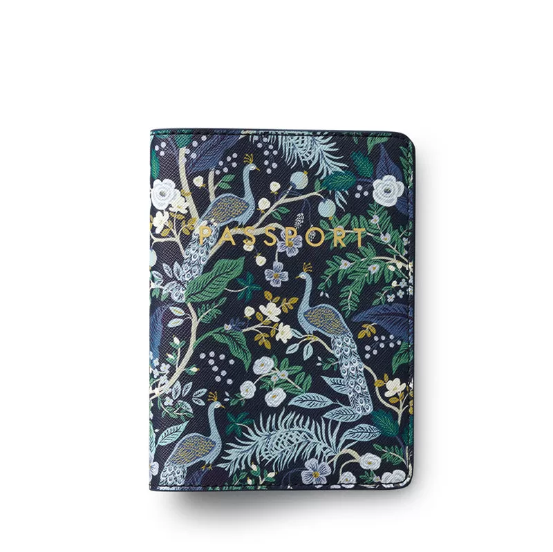 RIFLE PAPER CO. | Peacock Passport Holder