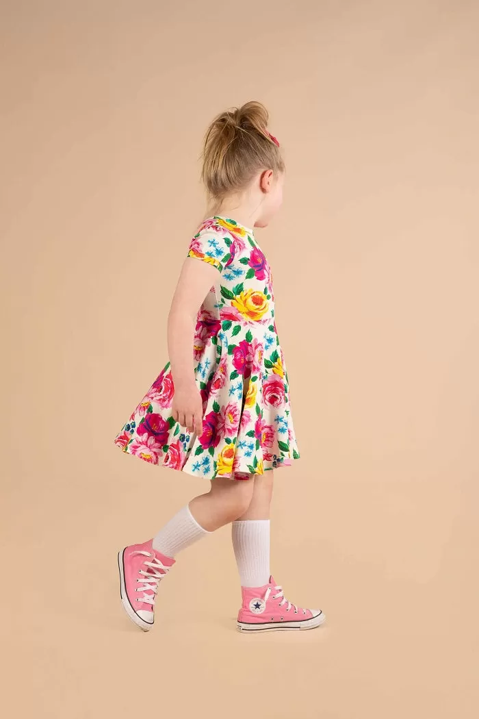 Rock Your Baby Chintz Waisted Dress