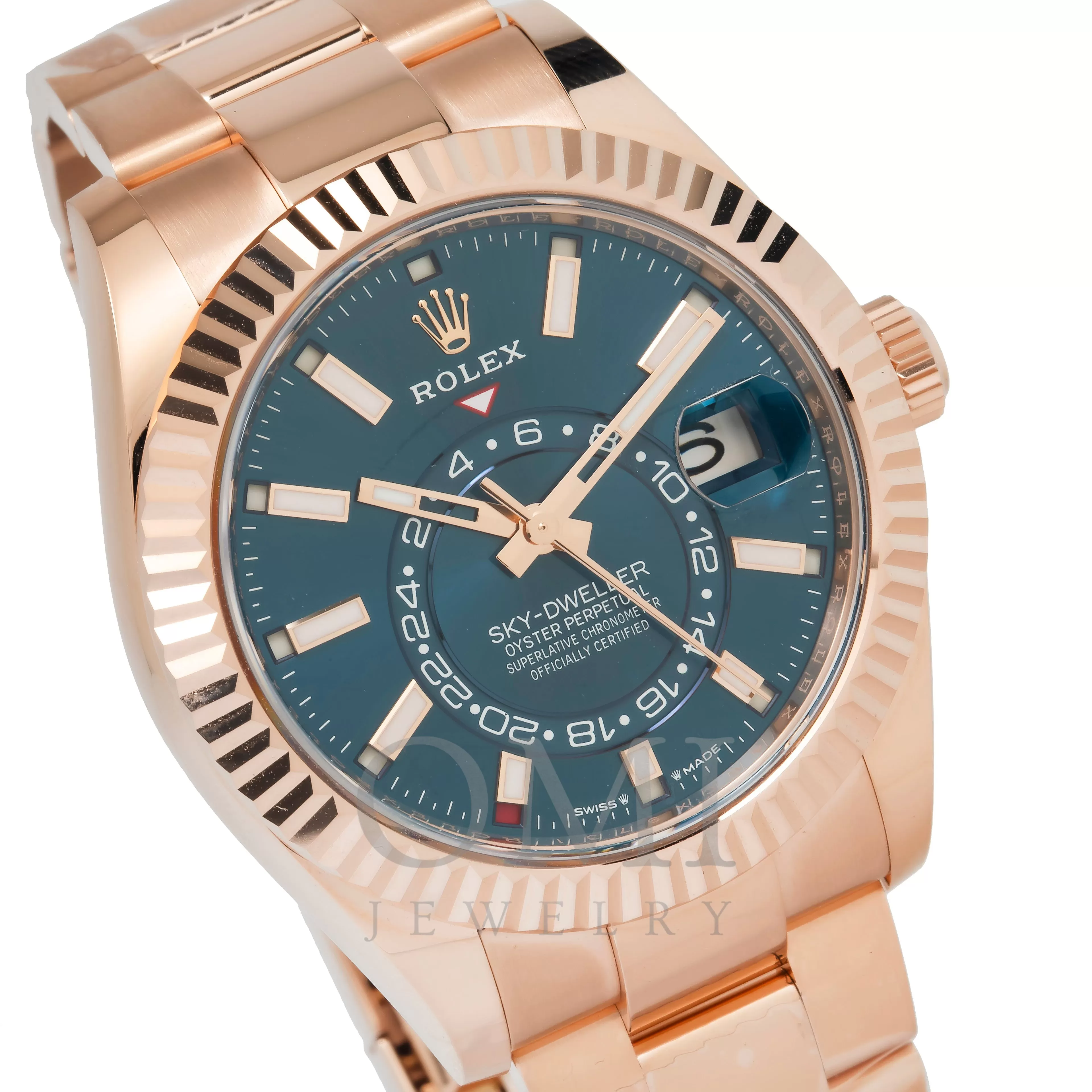 Rolex Sky-Dweller 336935 42MM Blue Dial With Rose Gold Oyster Bracelet