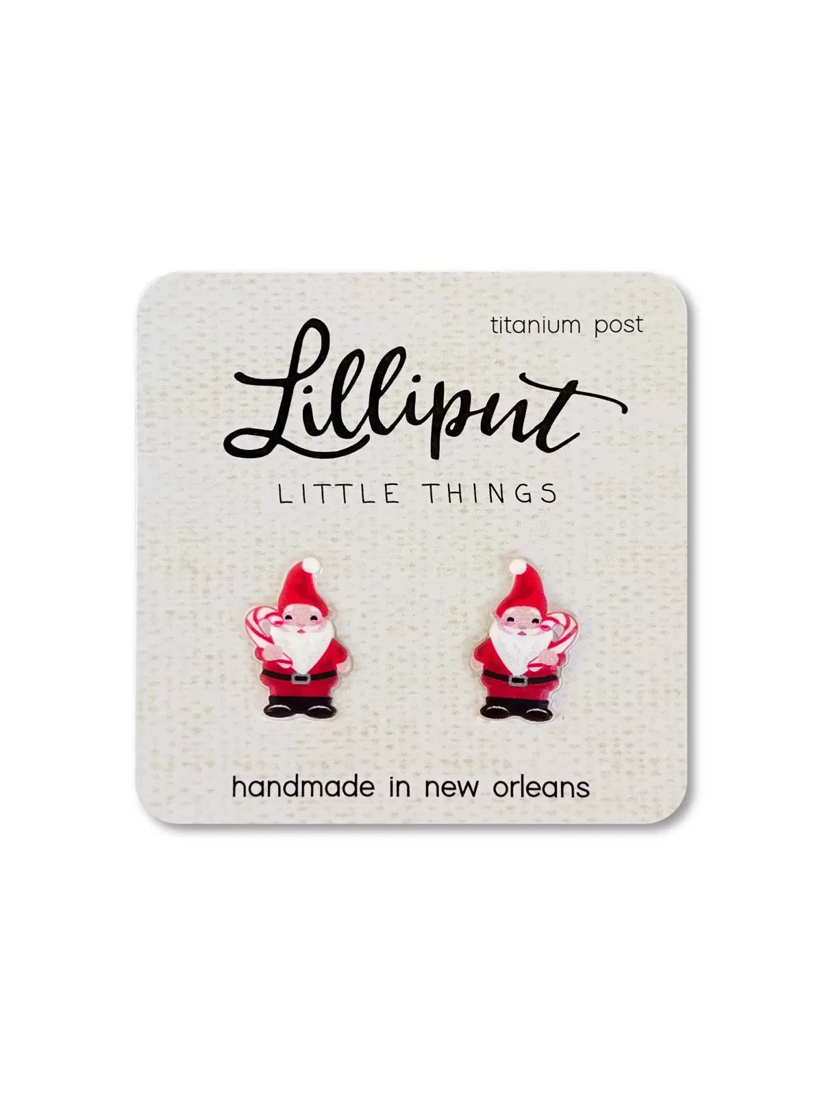 Santa Gnome Posts by Lilliput Little Things