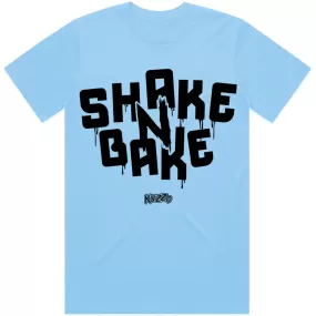 SHAKE N BAKE : Sneaker Shirt to Match : Carolina Blue