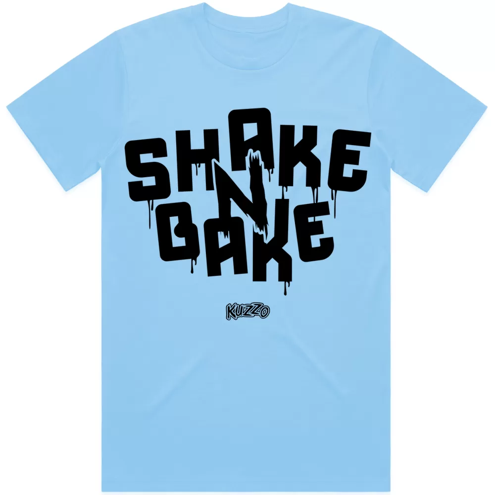 SHAKE N BAKE : Sneaker Shirt to Match : Carolina Blue