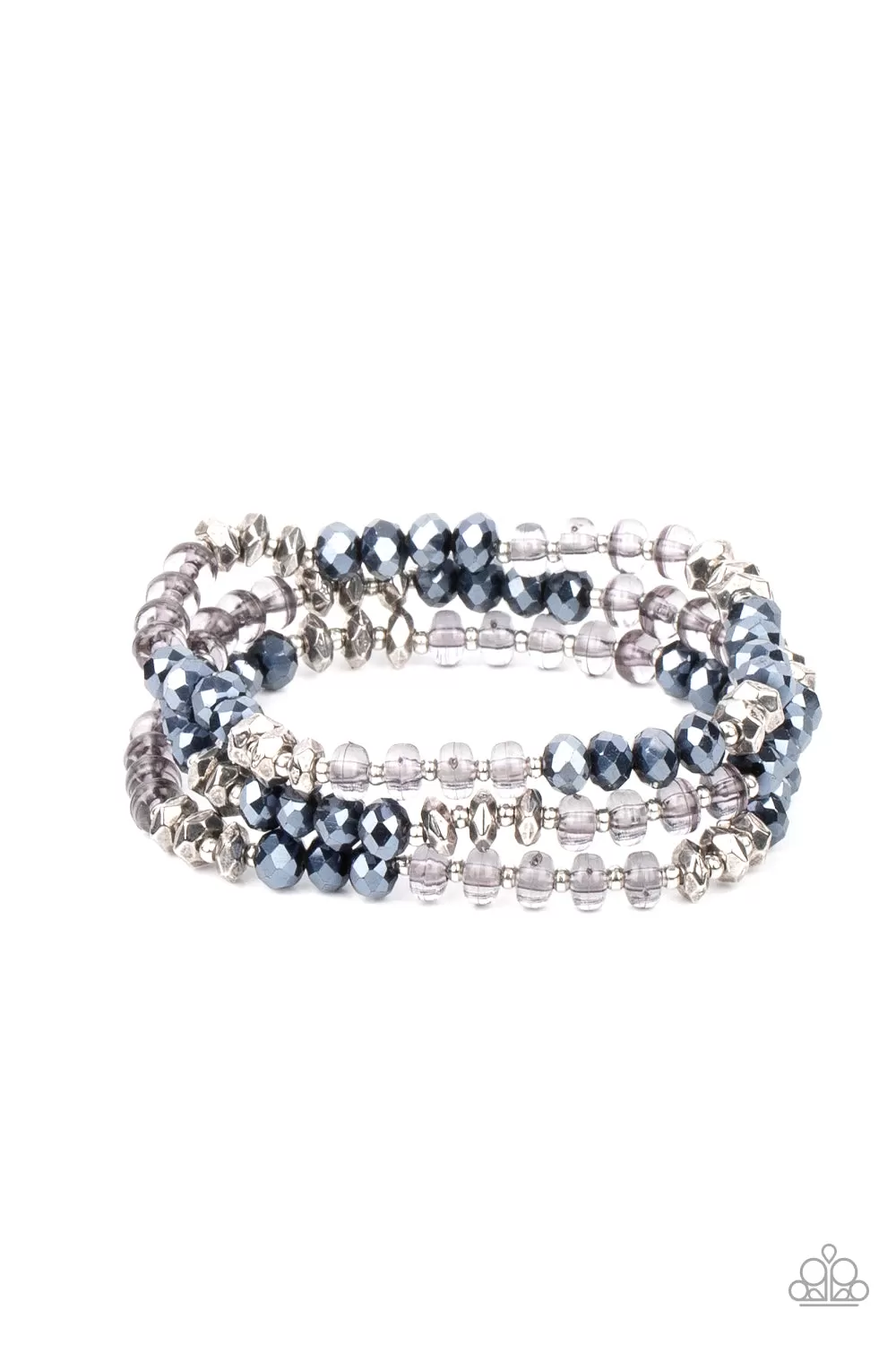 Stellar Strut - Blue Paparazzi Bracelet