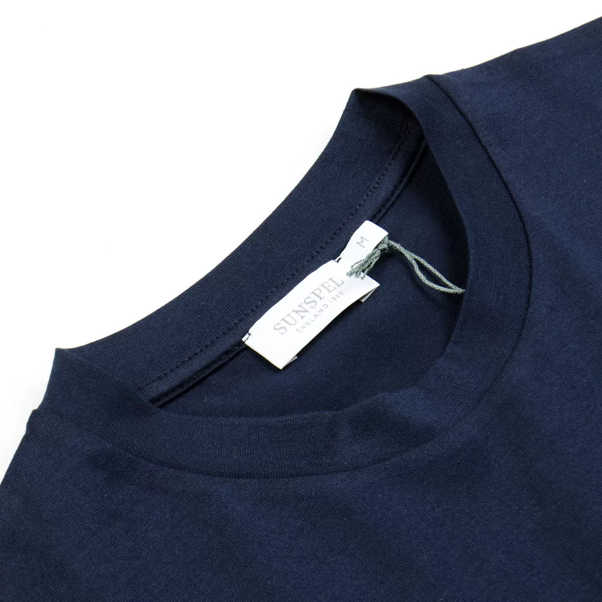 Sunspel - Short Sleeve Riviera Crew Neck T-shirt - Navy